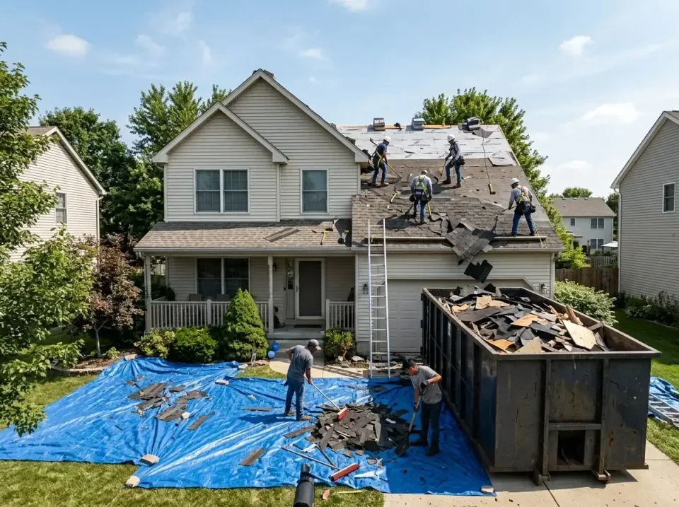 roof-replacement-debris-remova-004 — frequently asked questions, Cheapest Dumpster Rentals in Oak Hills, CA